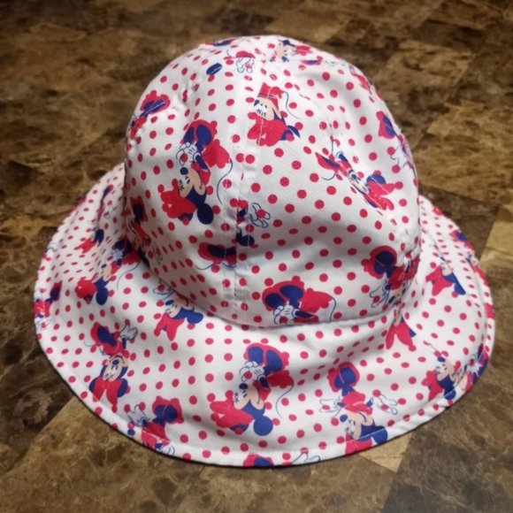 Babyhug Disney Summer Cap With Minnie Mouse Graphics - Purple main image 0